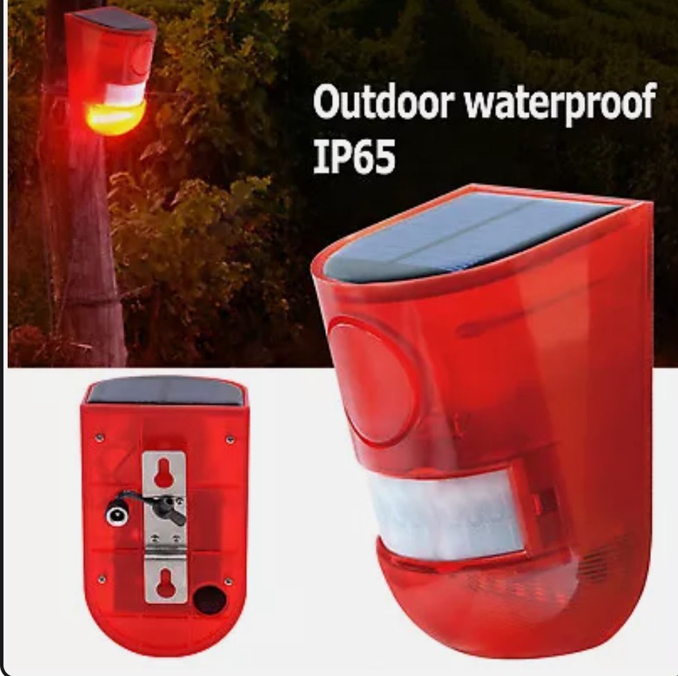 ChunHee Solar Sound & Light Alarm Outdoor - Image 2