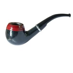 Emindi Kangaroo 5.5 Inch Black Smoke Pipe for Smoking Mindi