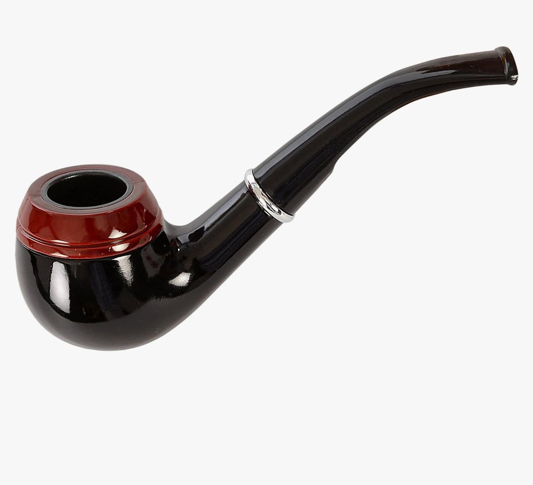 Emindi Kangaroo 5.5 Inch Black Smoke Pipe for Smoking Mindi - Image 2