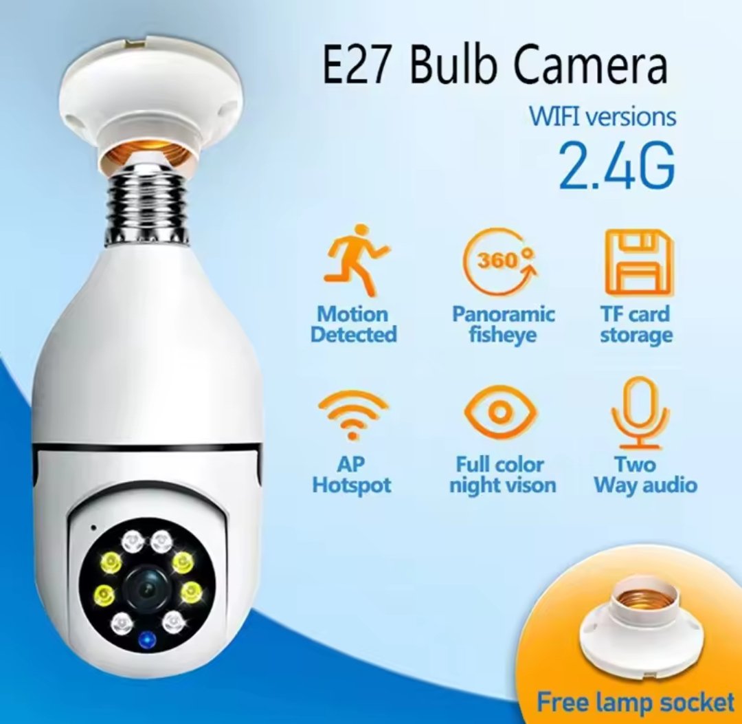 WiFi Bulb Camera: Outdoor/Indoor Security - Image 2
