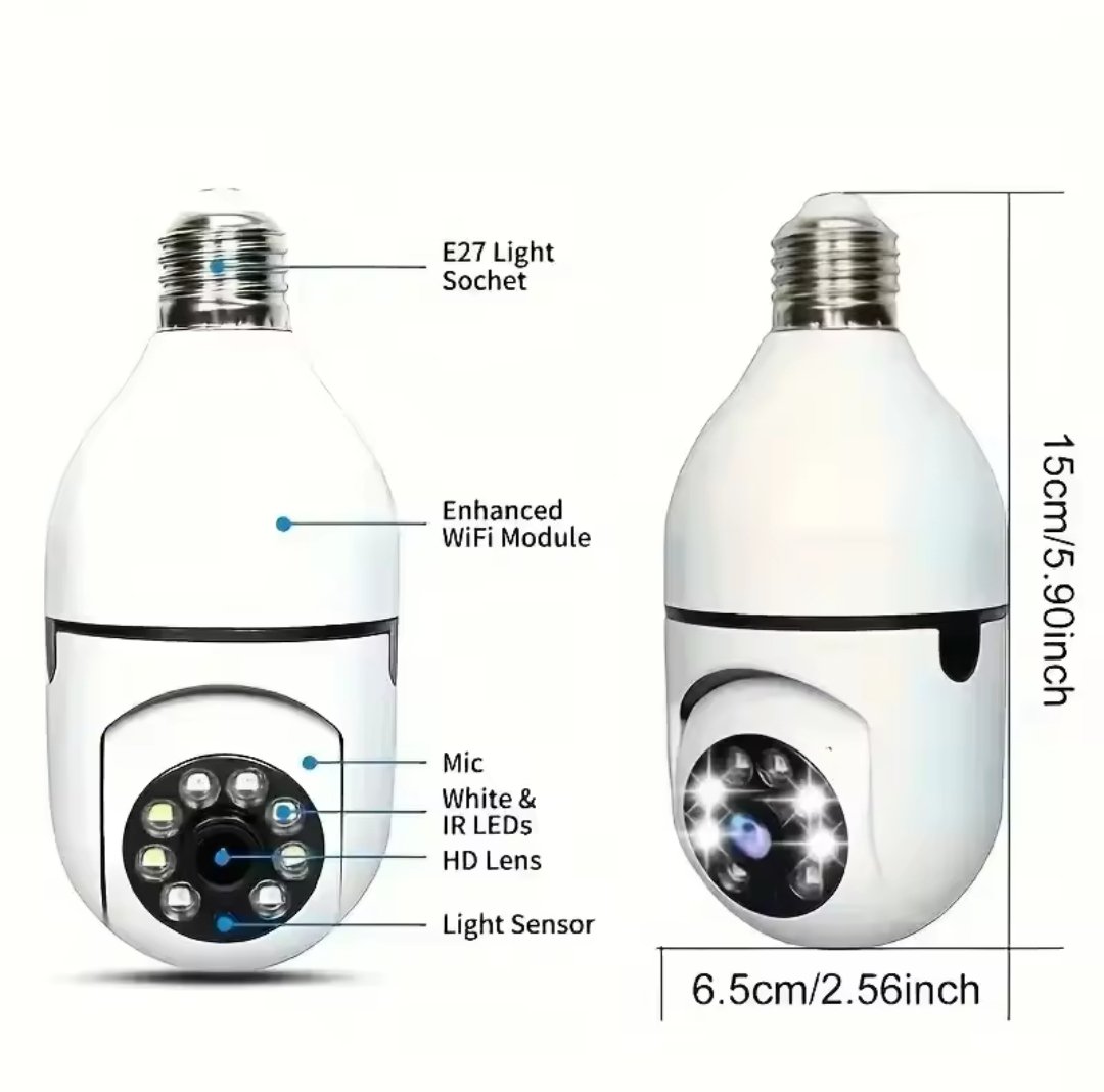 WiFi Bulb Camera: Outdoor/Indoor Security - Image 3