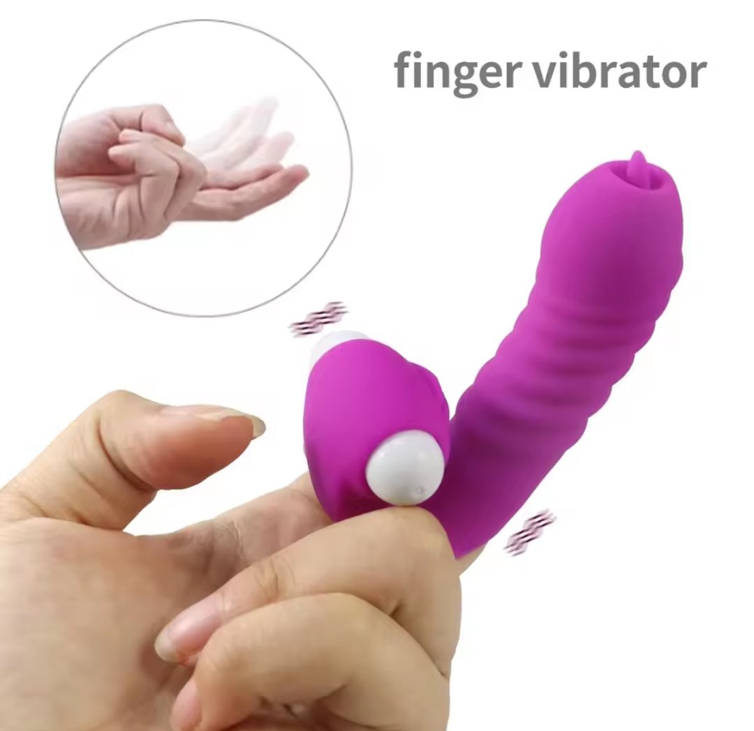 Pussy Fingering Sleeve with Bullet Vibrator