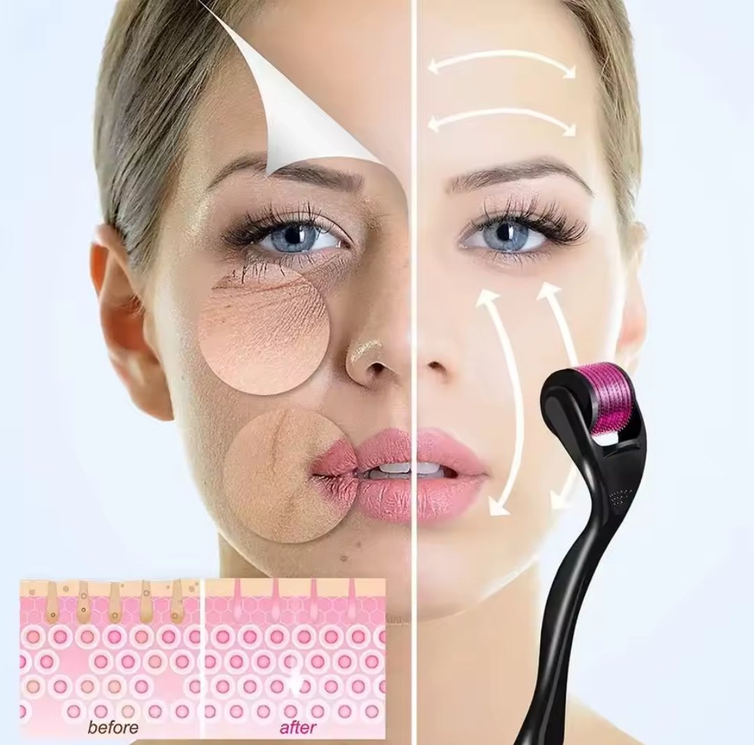 Derma Roller Hair Growth Microneedling Anti aging - Image 3
