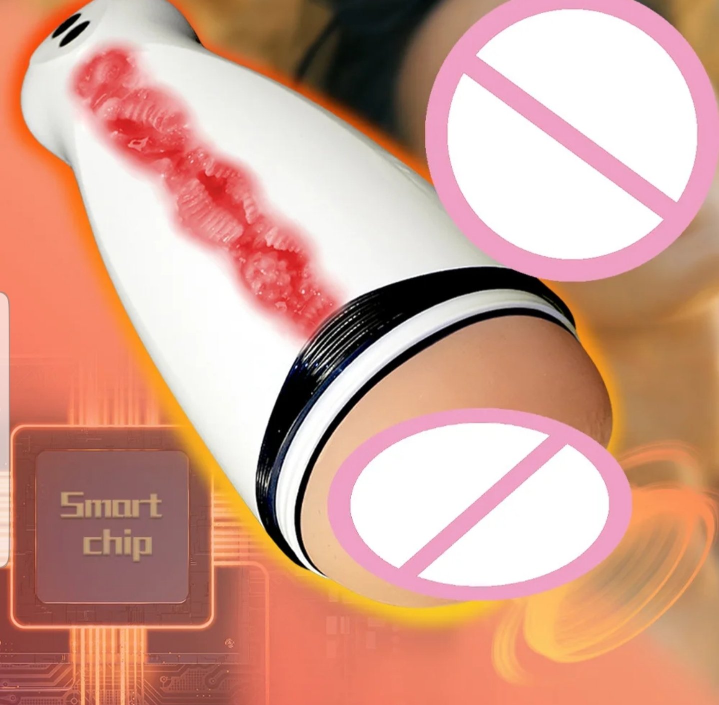 Vibration Blowjob Masturbation Heated Sex Machines Toys For Man - Image 4