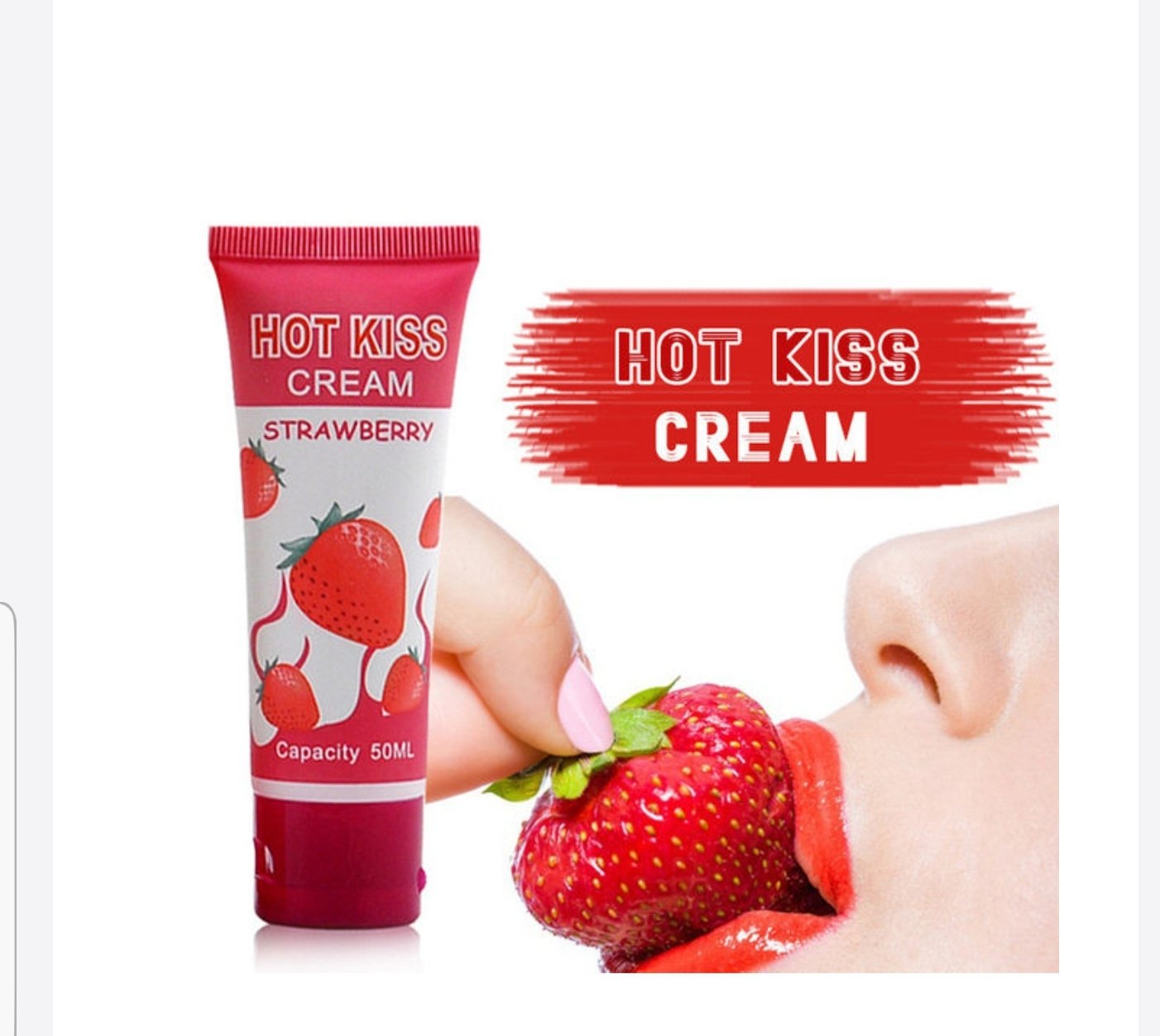 100ml Strawberry Flavored Sex Lubricant - Image 3