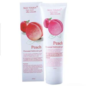 Secret Corner Silk Touch 100ml Flavored Lube Vagina Anal Lubricant - Peach