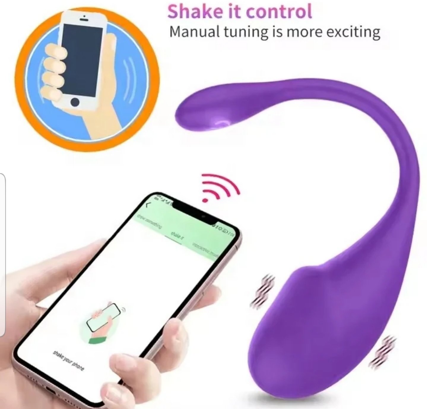 App Remote Control Vibrating Ball - Image 2