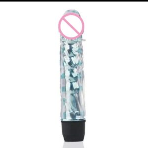 Powerful Multispeed Vibrator Crystal Dildo G-Spot Clit Sucker Sex Toy for Women