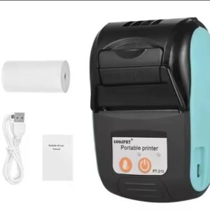 Portable Thermal Printer Handheld 58mm Receipt Printer Thermal Label Printer