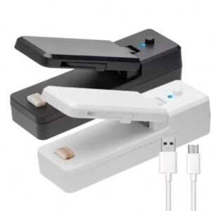 Portable Mini Heat Sealing Machine USB Rechargeable Food Sealer Plastic Bag