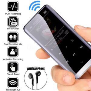 8GB Bluetooth MP3 Player HIFI Sport Music Speakers MP4 Media FM Radio Recorder