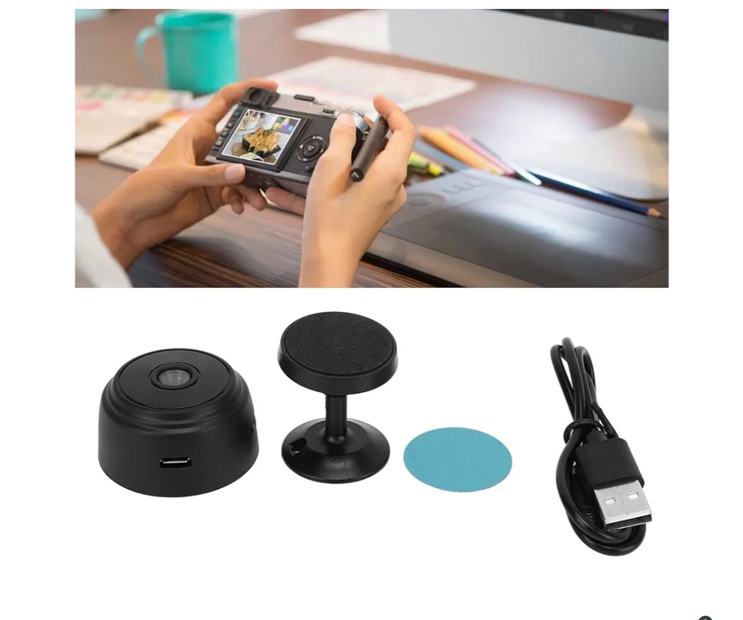 A9 Mini Camera, 1080P HD IP Camera with Magnetic Back Cover, Home Security Mini - Image 3