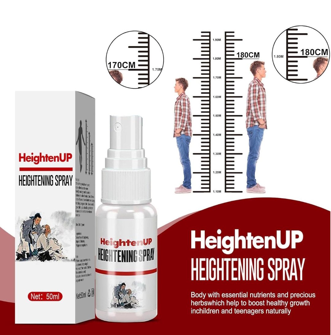 Height Increase Spray,1.76 Fl Oz Increase Height Spray - Bone Growth Herbal Soothing Foot Massage Solution for Children Adults - Image 3