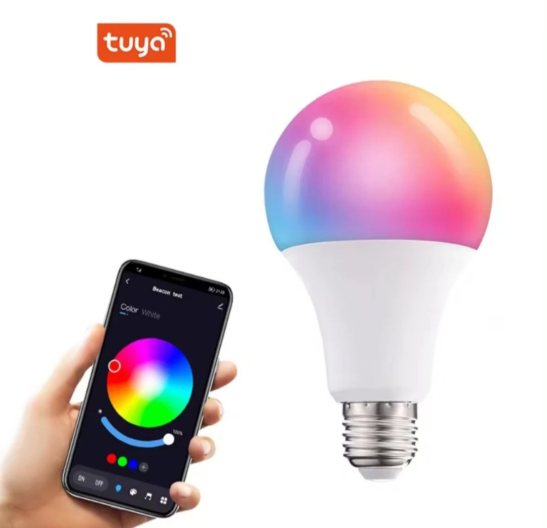 Tuya 15 W WiFi Bluetooth Smart LED Light Bulb B22 - Image 3